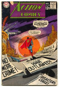 Action Comics #368 1968- SUPERMAN- DC comics VG