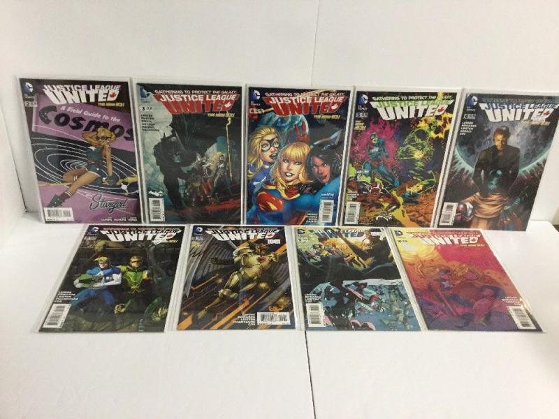 Justice League United 2-10 C Cover Variants Lot Nm Near Mint New 52   IK