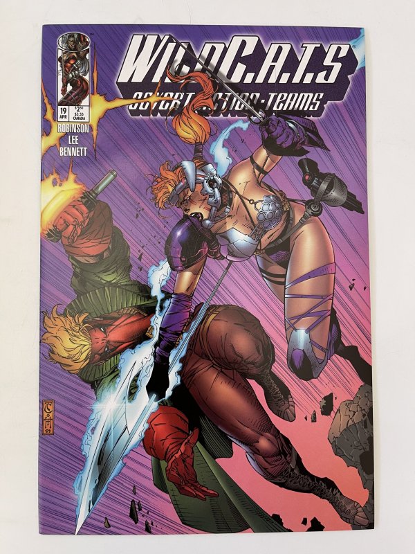 WildC.A.T.s: Covert Action Teams #19  - NM+  (1995)