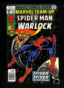 Marvel Team-up #55 Spider-Man Adam Warlock!