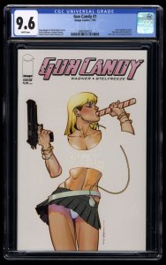 Gun Candy (2005) #1 CGC NM+ 9.6 White Pages