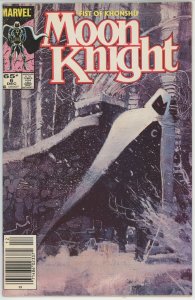 Moon Knight Fist of Khonshu #6 (1985) - 5.5 FN- *The Last White Knight*