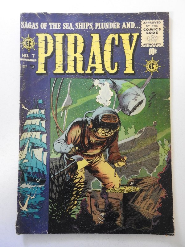 Piracy #7 (1955) FR/GD Condition see desc