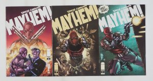 Tyrese Gibson's Mayhem #1-3 VF/NM complete series Image Tone Rodriguez set 2 
