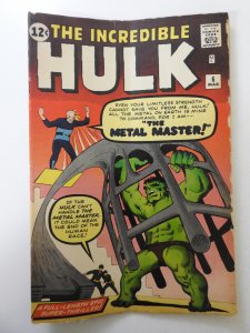 The Incredible Hulk #6 (1963) GD/VG Condition!