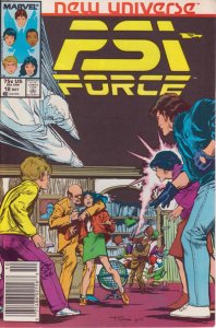 Psi-Force #12 (Newsstand) FN ; Marvel | New Universe