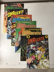 DNAgents #4 & 10 The New DNAgents #3, 5, 6, 8 Lot of 6 Eclipse Comics (‘83-‘86)