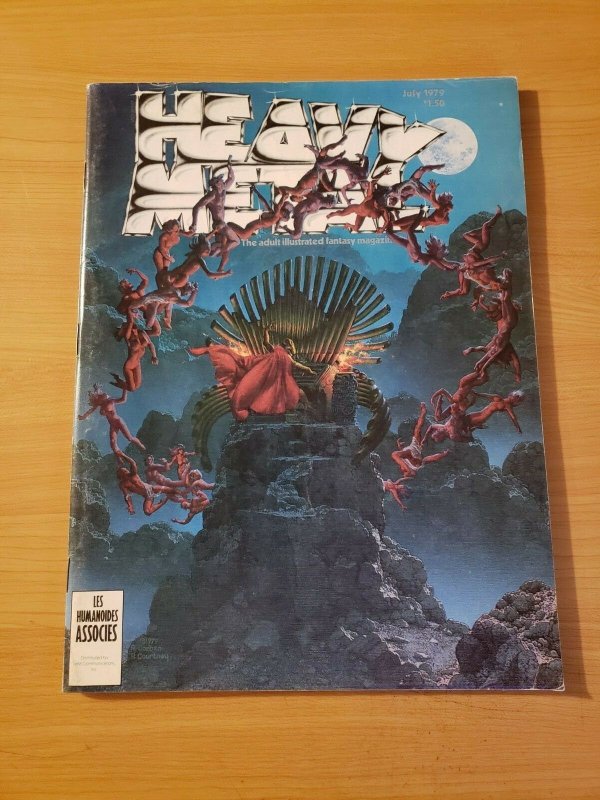 Heavy Metal Vol. 3 #3 ~ FINE - VERY FINE VF ~ July 1979 illustrated Magazine