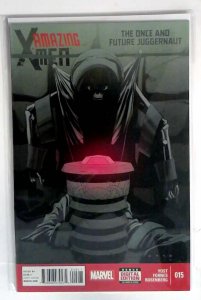 Amazing X-Men #15 2015 Marvel 9.2 Juggernaut Nightcrawler Storm Colossus Comic