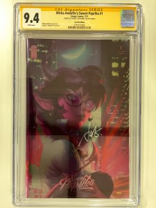 Mirka Andolfo's Sweet Paprika #1 (2021) Signed by Artgerm CGCSS9.8