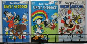 Walt Disney's Uncle Scrooge (Gladstone 1986) 212 214 215 Hi-Grade Ducktales!