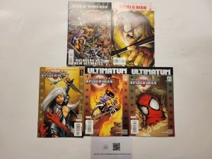 5 Marvel Comics #87 132 133 Ultimate Spider-Man + #2 5 Spider-Man Bendis 30 TJ7