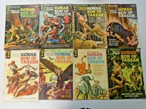 Gold Key Burroughs Tarzan lot 45 different books VG (silver + bronze)