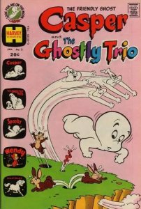 Harvey 3 Pack SEALED ~ Casper #165 And Wendy #3 Ghostly Trio #2  ~NM~ 1973