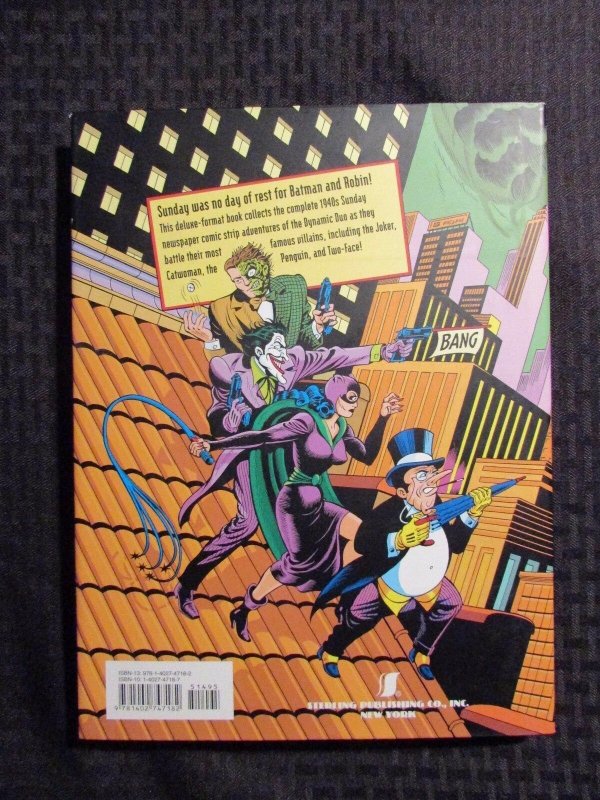 2007 BATMAN SUNDAY CLASSICS 1943-1946 HC/DJ NM/VF- Sterling 208pgs