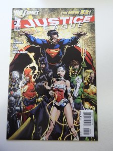 Justice League #1 Finch Cover (2011) VF+ Condition