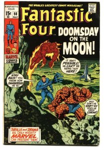 Fantastic Four #98 comic book 1970-JACK KIRBY-MARVEL VG/FN