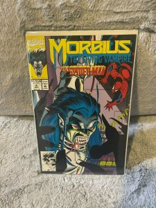 MORBIUS THE LIVING VAMPIRE # 4 *  SPIDER-MAN * MARVEL COMICS * 1992 * 
