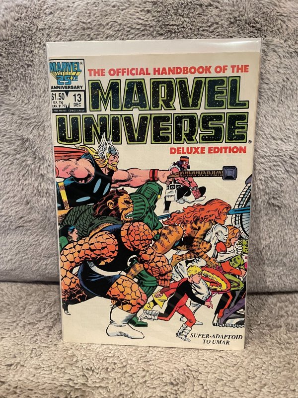 The Official Handbook of the Marvel Universe #13 (1986)