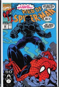 Web of Spider-Man #82 Direct Edition (1991) Spider-Man