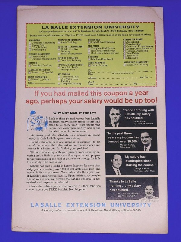 Fantastic Four #124 FN/VF Marvel Comics C1B 