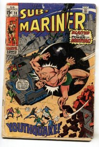 SUB-MARINER #28--1970--MARVEL--comic book--G