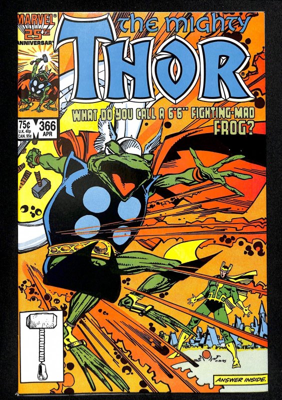 Thor #366 NM+ 9.6