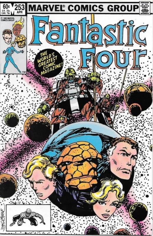FANTASTIC FOUR #253, NM, John Bryne, 1983, Thing, Quest, more FF in store