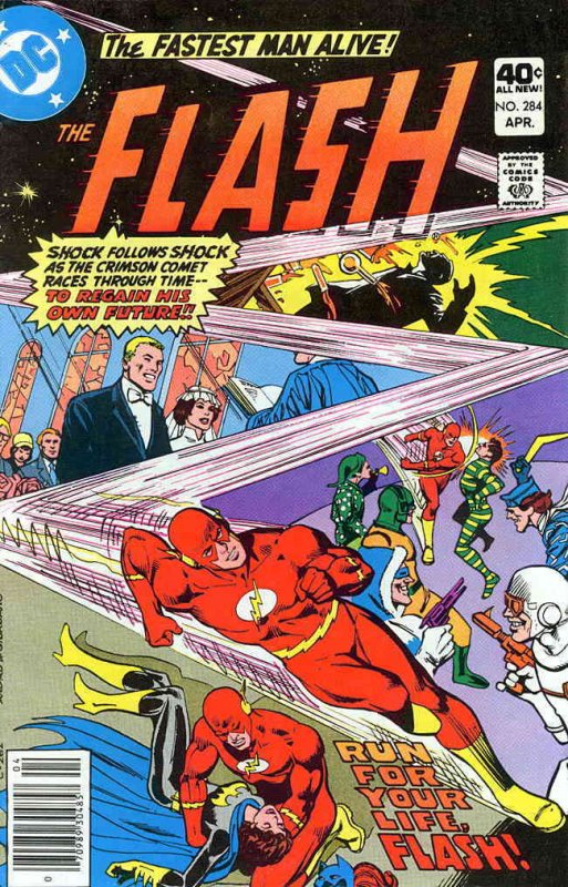 Flash, The (1st Series) #284 FN ; DC | April 1980 Time Travel