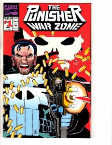 6 Punisher Marvel Comic Books # 1 2 3 4 + Summer Special 1 & Armory # 2 J256