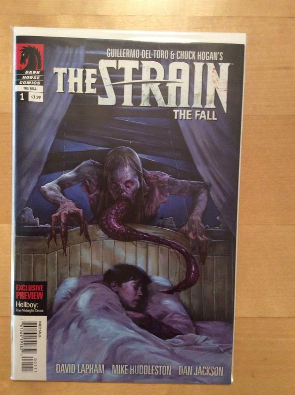 THE STRAIN THE FALL 1 - 9,  NM+, 1ST PRINTS, GUILLERMO DEL TORO   