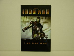 IRON MAN: CRASH: CGI GRAPHIC NOVEL + I AM IRON MAN - 2 BOOKS - FREE SHIPPING