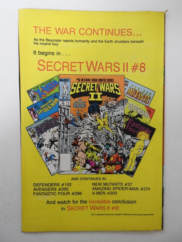 The Amazing Spider-Man #273 (1986) FN Condition!