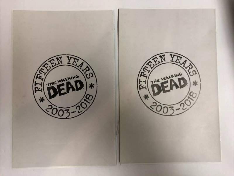 Walking Dead (2018) # 2 15th Anniversary Cover Samnee Color & Virgin Variant
