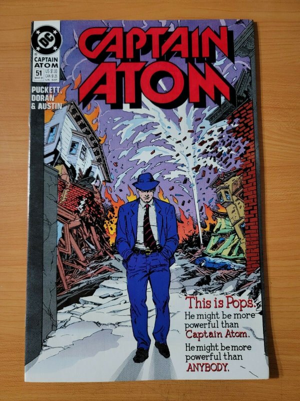 Captain Atom #51 Direct Market Edition ~ NEAR MINT NM ~ 1991 DC Comics