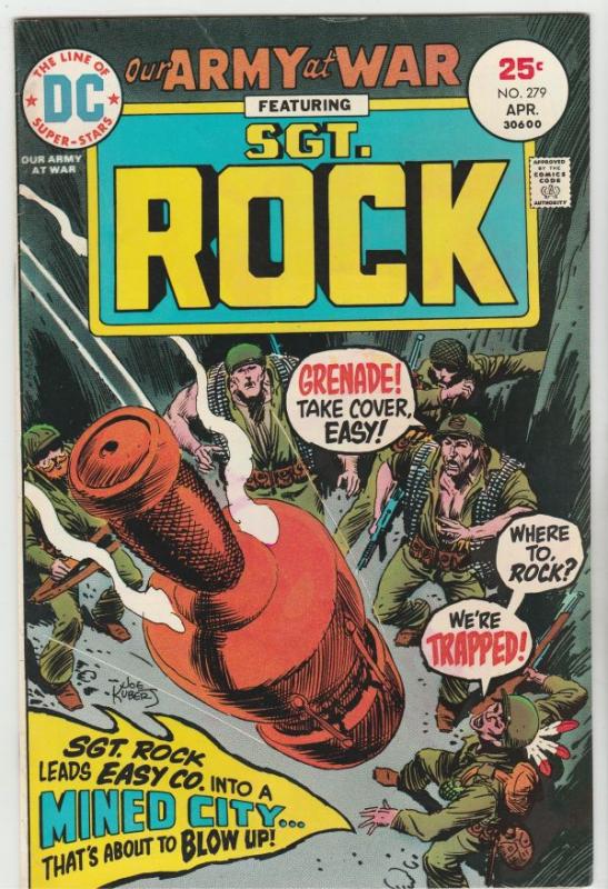 Our Army at War #279 (Apr-75) VF High-Grade Easy Company, Sgt. Rock