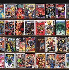 Huge Lot 150+ Comics with Wolverine, Jla: Year One, Superman, Hourman & More!