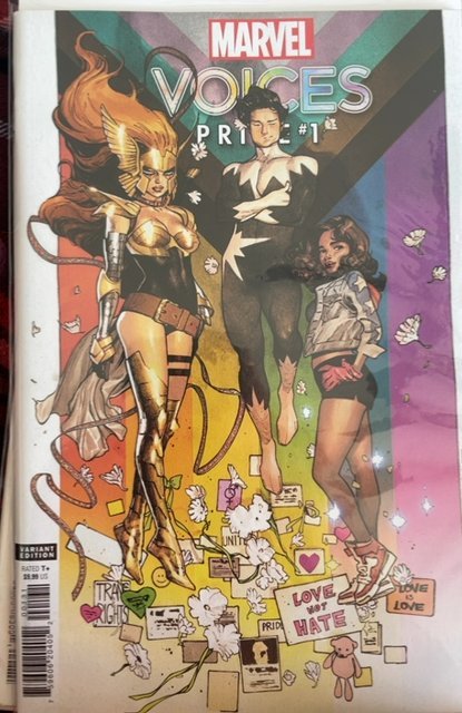 Marvel's Voices: Pride Coipel Cover (2022) The Eternals 