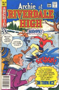 Archie at Riverdale High #53 FN ; Archie | May 1978 Ice Skating Cover