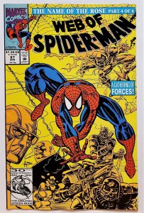 Web of Spider-Man #87 (Apr 1992, Marvel) VF  