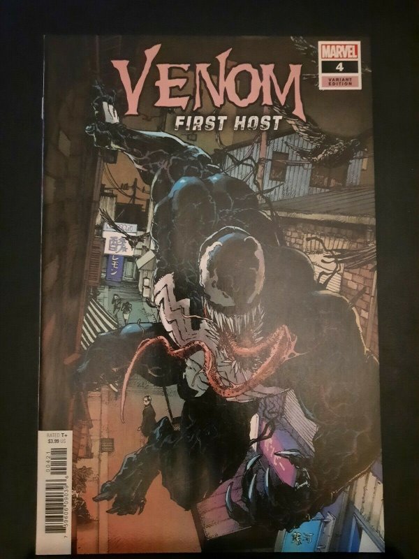 Venom First Host #4 NM Takeshi Miyazawa Variant Cover Marvel High Grade 759606090396