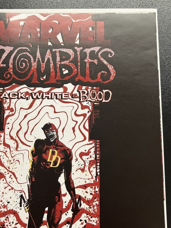 MARVEL ZOMBIES BLACK WHITE BLOOD #1 (2023) 1:25 Albuquerque Var VF+ PROSHIPPER