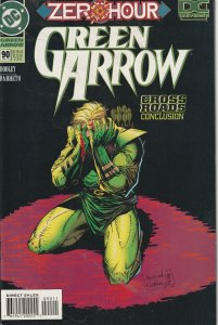 Green Arrow #90 (1994)  Zero Hour Tie In !