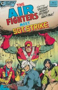 Airfighters Meet Sgt. Strike Special #1 VF/NM; Eclipse | save on shipping - deta