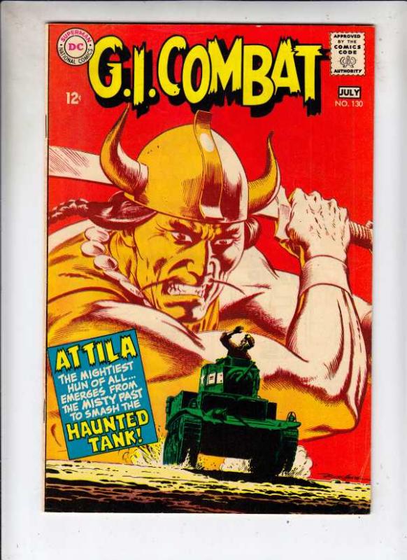 G.I. Combat #130 (Jul-68) VF High-Grade The Haunted Tank