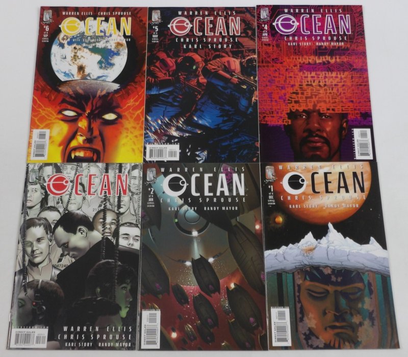 Ocean #1-6 VF/NM complete series Warren Ellis - Chris Sprouse ; Wildstorm