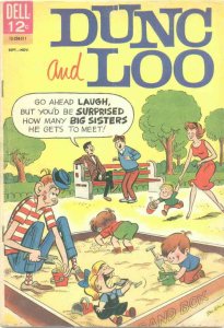 Dunc and Loo #5 VG ; Dell | low grade comic