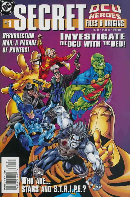 DCU Heroes Secret Files #1 FN; DC | save on shipping - details inside