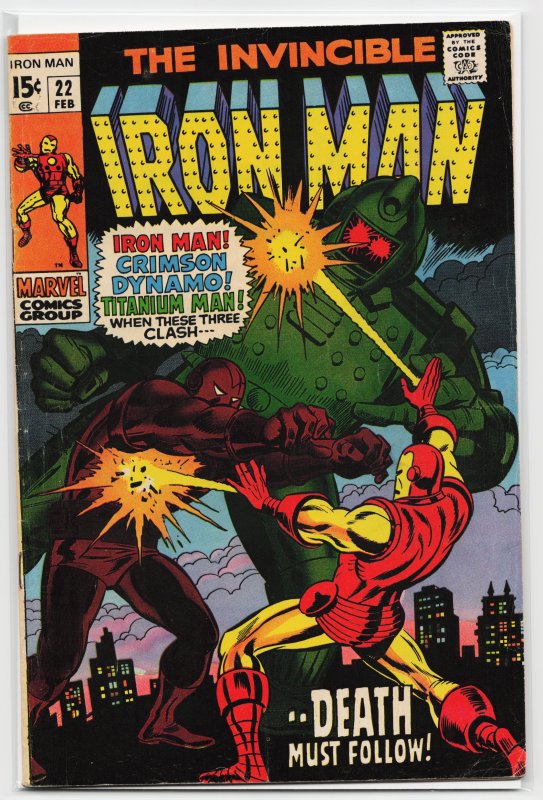 Iron Man #22 (1970) Iron Man