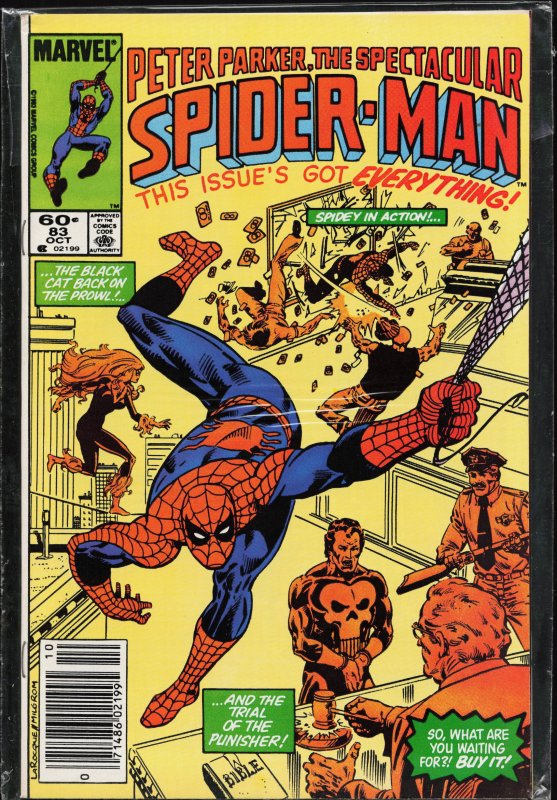 The Spectacular Spider-Man #83 (1983) Spider-Man